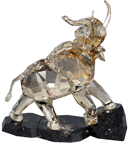 swarovski crystal small elephant