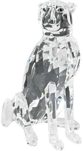 Vintage 90's Gorgeous Cheetah Print Swarovski Crystal Bag by