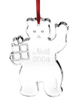 Baccarat Crystal - Christmas Ornaments Annual - Style No: Annual-2004_2105039